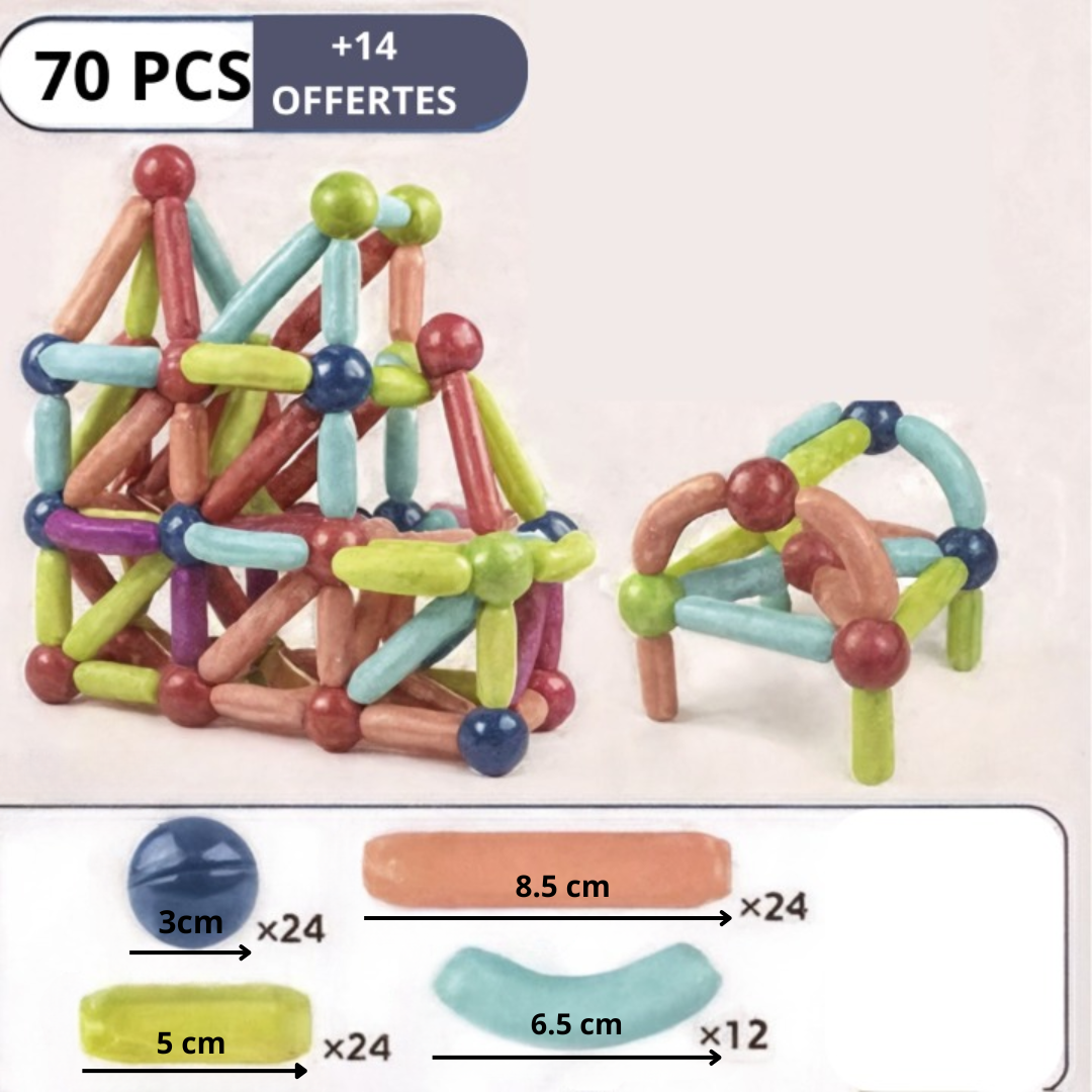 Neckioo™- Construction Magnétique