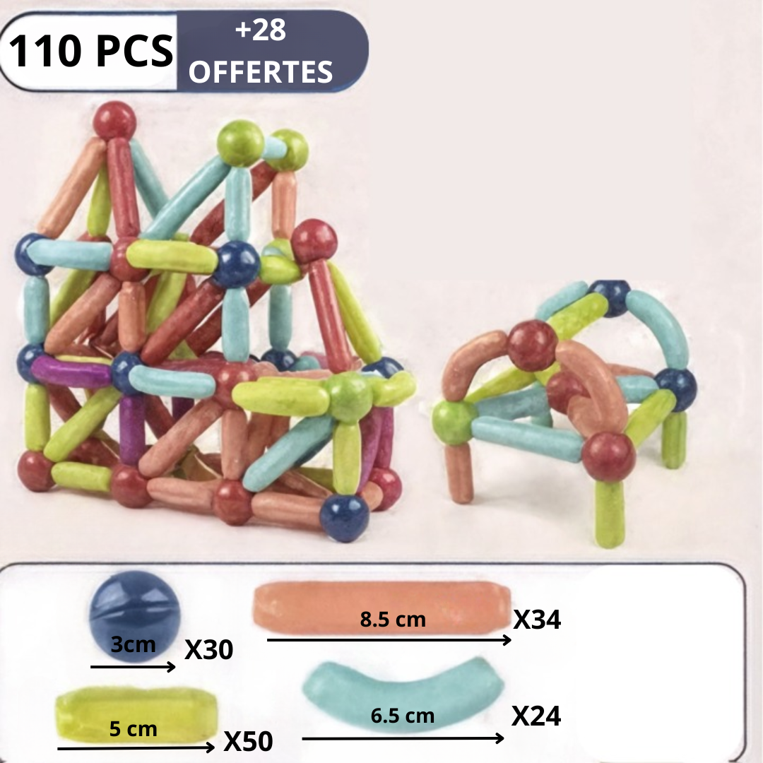 Neckioo™- Construction Magnétique