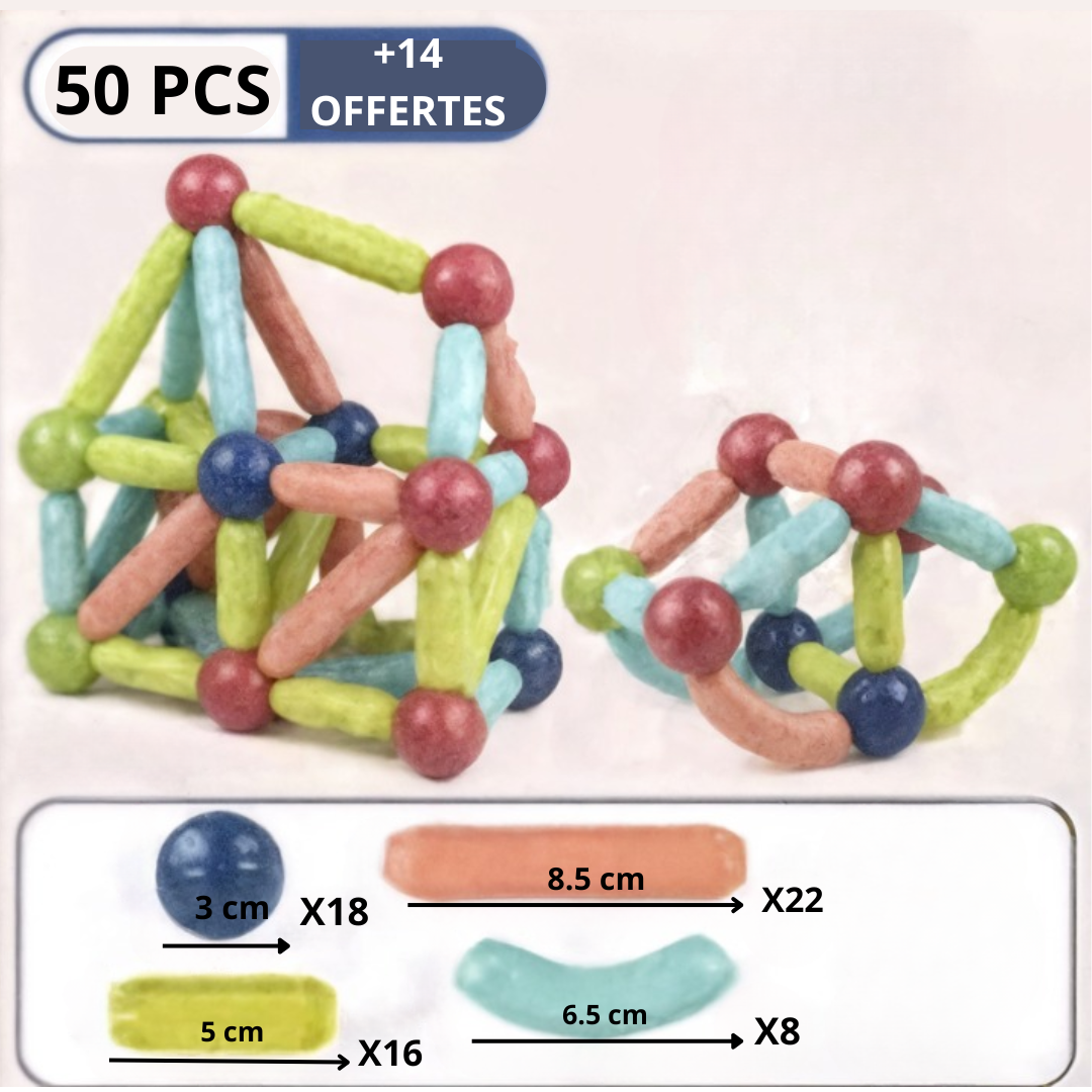 Neckioo™- Construction Magnétique